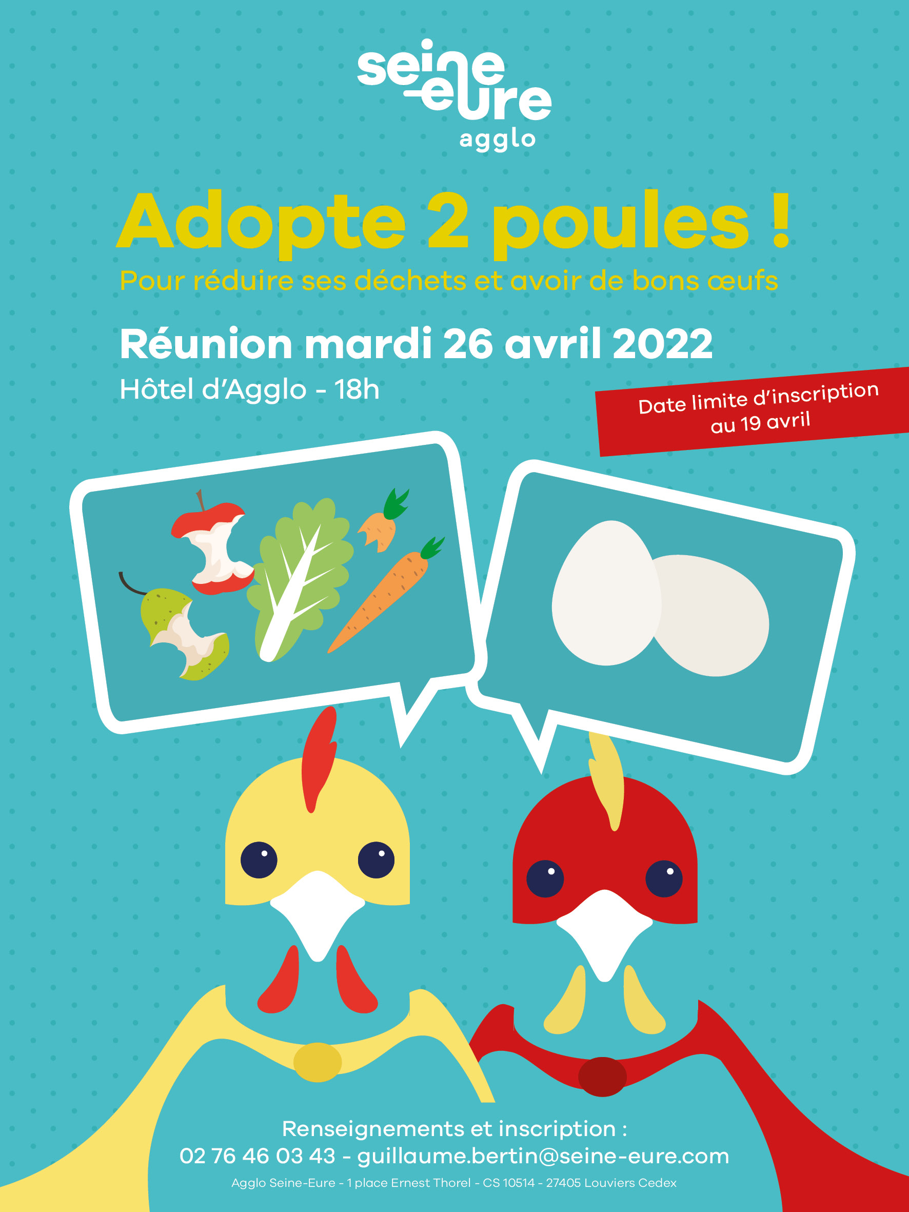 Affiche30x40 adopte2poules avril2022